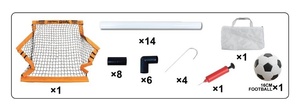<span class=keywords><strong>But</strong></span> <span class=keywords><strong>de</strong></span> <span class=keywords><strong>football</strong></span> pliable portable MILI sans installation, ensemble complet d'entraînement <span class=keywords><strong>de</strong></span> <span class=keywords><strong>football</strong></span> pour enfants en extérieur avec ballon et pompe (Polyester) - Product Image 4