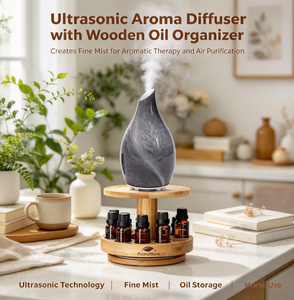 Difusor <span class=keywords><strong>de</strong></span> Aroma Ultrasónico <span class=keywords><strong>de</strong></span> Vidrio, Humidificador Eléctrico <span class=keywords><strong>de</strong></span> Aromaterapia, Difusor <span class=keywords><strong>de</strong></span> <span class=keywords><strong>Aceites</strong></span> <span class=keywords><strong>Esenciales</strong></span>, 1 Año <span class=keywords><strong>de</strong></span> Uso en Hoteles, Control por Aplicación - Product Image 6