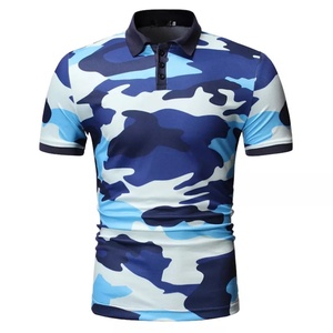 Camiseta de Manga Corta al por Mayor, Uniforme, Lisa, de Golf, 100% Poliéster, Camisetas Polo para Hombre - Product Image 3