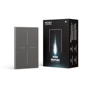 Interrupteur tactile intelligent Tuya WiFi/Zigbee Série Start Feather avec commande vocale, norme américaine, 1/2/3/4 gangs, interrupteurs en verre AG - Product Image 5