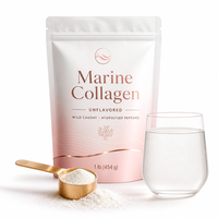 Poudre de peptides de collagène marin hydrolysée pour les importateurs, certifiée ISO 22000