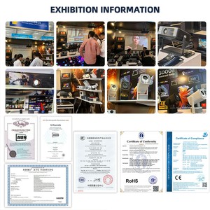 Máy chiếu không dây 4K Wifi trường học 8K <span class=keywords><strong>Android</strong></span> TV tự động lấy nét DLP LCD 300 inch Karaoke tốt nhất USB độ sáng cao AUN U002 - Product Image 4