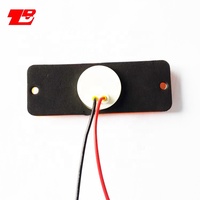Clignotant latéral rectangulaire de 4 pouces, feu de Bus de voiture, 3led avec lentille réflexe