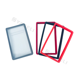 Yüksek kaliteli kademeli kart döşeme tampon koruma koruyucu ticaret durumda 35PT manyetik düğme klip RFID engelleme koruyucu kılıf - Product Image 6