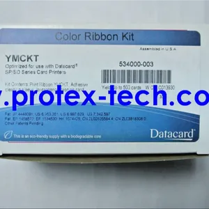 YMCKT Datacard SP35 534000-003 צבע רצועת כלים סרט מדפסות