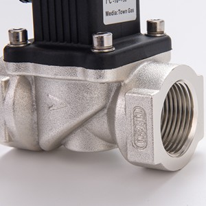 Vannes solénoïdes d'arrêt d'urgence pour gaz DN15 compatibles avec les détecteurs de gaz domestiques - Product Image 4