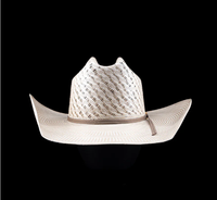 Topi Kertas Beras Jepang ND430 5BU dengan Kertas Toyo Berlapis Lilin  Monterrey 100X Cattleman Straw Hat Nevada 100X Cattleman Straw Hat