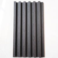 Offre spéciale Revêtement mural intérieur étanche en wpc Panneau mural gaufré Panneau composite en bois plastique