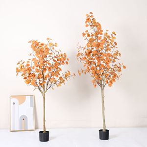 Árbol del Dinero Artificial Dream Castle de 100cm-200cm, Planta Bonsái Decorativa para Interiores - Product Image 3