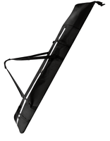 Sac de ski rembourré durable avec bretelles doubles réglables, sac de voyage imperméable pour le rangement des snowboards et skis