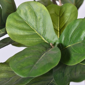 Nuovo lancio di 210cm di foglie artificiali di fico per interni piante artificiali albero in vaso per la casa o la decorazione dell'ufficio in vaso - Product Image 5