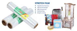 Customized Printed Food Packaging Plastic Film In Roll Stretch Film