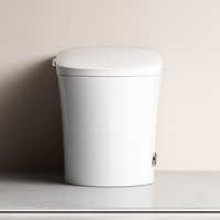 Siège de toilette intelligent pour enfant en céramique autonettoyante, monobloc, télécommande incluse, siphon en P - Offre Spéciale