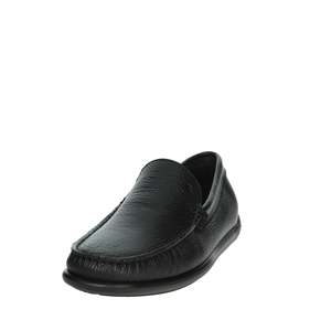 Mocasines Uomo 14T4 Negros, Zapatos de Cuero Negro para Hombre, Estilo Slip-On - Product Image 6