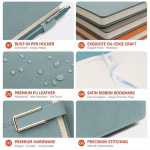 <span class=keywords><strong>Cuaderno</strong></span> <span class=keywords><strong>de</strong></span> Piel Sintética A5 con Hebilla, Personalizable con Logotipo, Agenda <span class=keywords><strong>de</strong></span> Negocios, Set <span class=keywords><strong>de</strong></span> Regalo con Caja <span class=keywords><strong>de</strong></span> Botella, Regalo <span class=keywords><strong>de</strong></span> Agradecimiento - Product Image 3