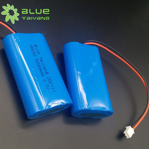 حزمة بطارية ليثيوم أيون قابلة لإعادة الشحن بسعة مخصصة 4.2 فولت 18650 1s2p 3.7 فولت 5200 مللي أمبير في الساعة - Product Image 5