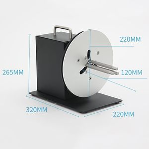 R9 Ручная регулировка скорости вперед и назад Автоматическая синхронная перемотка, машина для переработки бумаги для принтера этикеток со штрих-кодом - Product Image 2