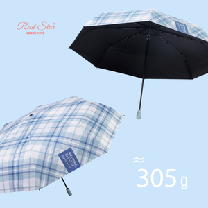 Paraguas Plegable RST Sun and Rain 3, Revestimiento Negro, Protección UV, Mango Circular Especial - Product Image 3