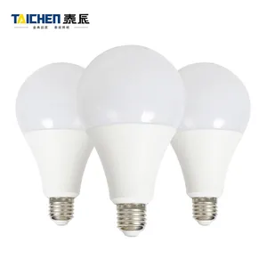 Taichen LED DOB Glühbirne Kunststoff verkleidet Aluminium Spannung anpassen 3 5 7 9 12 15 18 22 Watt E27 B22 LED-Glühbirne