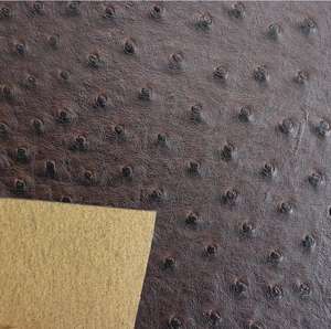 Sac à main en faux cuir givré, 1 paire de faux grain d'autruche populaire, pour rouleaux en cuir, <span class=keywords><strong>visage</strong></span> au toucher lisse et délicat - Product Image 6