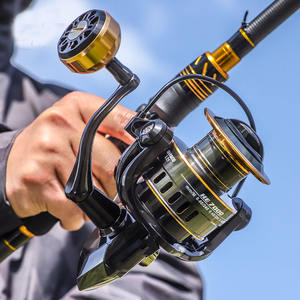 YOUME balıkçılık Reel HE500-7000 Max sürükle 10kg yedek Metal makara topu kavrama iplik makarası tuzlu su için taze sazan makara balıkçılık - Product Image 6