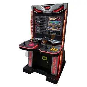 Jetonla çalışan 2 oyuncu Stand Up Retro atari makinesi 10000 1 çoklu oyunlar klasik dik Arcade Video oyunu kabine makinesi