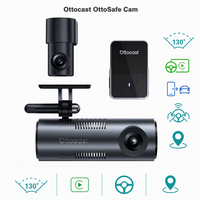 Ottocast 2-en-1 : Caméra de tableau de bord et adaptateur CarPlay sans fil 1440P pour voitures équipées de CarPlay filaire d'origine – Vente en gros pour agents de marques américaines et européennes