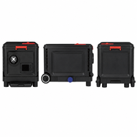Chauffage d'appoint diesel portable 1KW-5KW réglable 12V/24V avec roues, contrôle Bluetooth via application et écran LCD, pour camion, camping-car et caravane