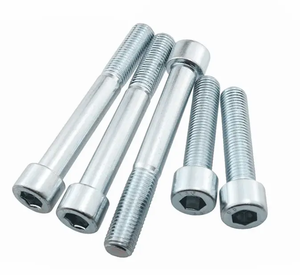 Grade 12.9 DIN912 High Tensile Steel Bolts Hex Socket Cap <b>Screws</b> M2 M3 <b>M4</b> M5 M6 M8 M10 Zinc Plated Plain Finish Allen Head Bolts - Product Image 5
