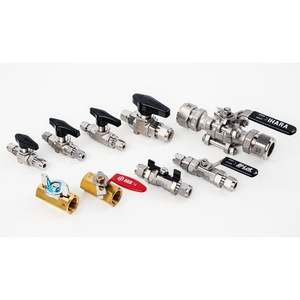 Vannes à boisseau sphérique Ihara Mdhb avec joint torique fileté 1/2 pouce 650 PSI pour usage industriel - Product Image 1