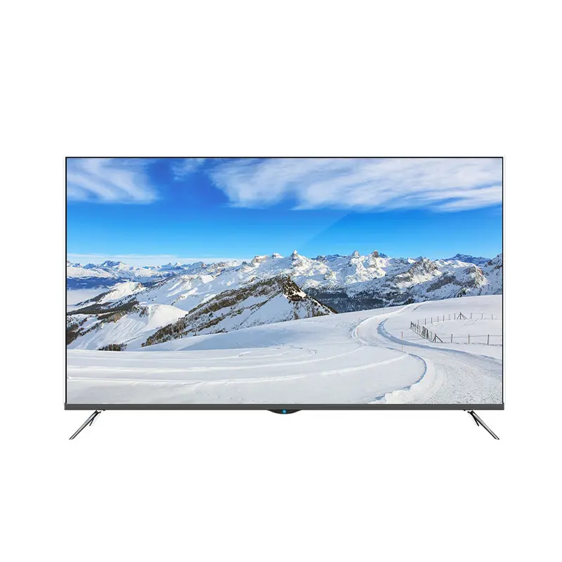 OEMブランドの新しいテレバイザースマートテレビ4k Android11.0は、古いテレビブラックスリム85インチスマートテレビを備えています