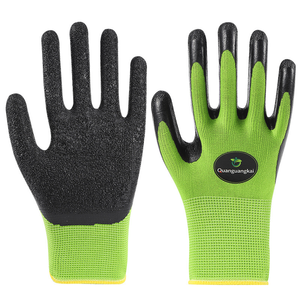 Gants de jardinage en latex vert, résistants aux perforations, texturés, antidérapants, protection contre les épines pour le jardin domestique - Product Image 3