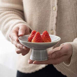 Bát gốm cao cấp hiện đại-Thiết kế chân trắng, lý tưởng cho trái cây, đồ ăn nhẹ & trang trí quầy bếp - Product Image 3