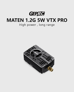 GEPRC MATEN 1,2G 5W VTX PRO carcasa CNC de aleación de aluminio y compatible con el protocolo <span class=keywords><strong>IRC</strong></span> Tramp - Product Image 2