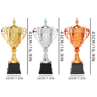 Trophée en ABS personnalisé, durable et économique, style sportif, pour événements de marche/course, récompenses pour les vainqueurs et les champions du premier rang