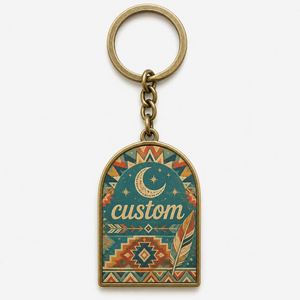 Llaveros Étnicos Bohemios Personalizados al por Mayor, Diseño Retro de Moda, Recuerdo de Viaje Cultural, Porta Llaves - Product Image 2