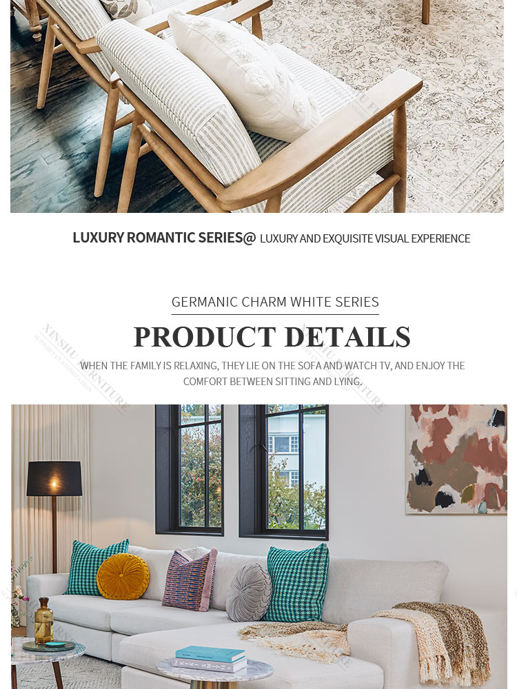 Sectional Fabric Sofa Set Furniture Luxury Sofas For Home Cover Modern Couch Living Room Sofas