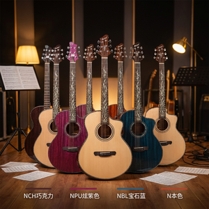 Nueva <span class=keywords><strong>Guitarra</strong></span> Acústica Osten 6S-M de 41 Pulgadas con Tapa de Abeto Sitka, en Venta al por Mayor, Instrumento Musical Económico Hecho en China - Product Image 1