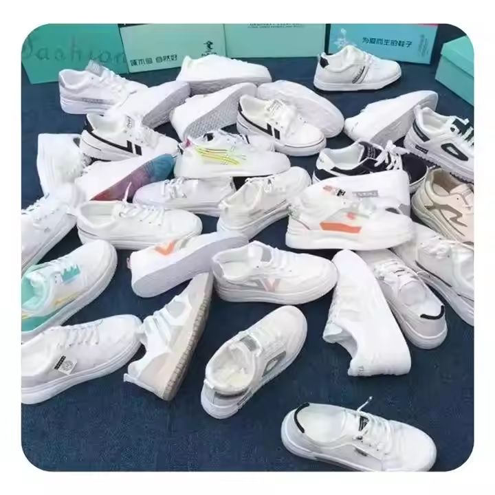 Bulk Used Shoes High-Quality Branded Sneakers in Bales