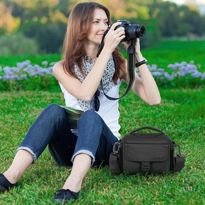 Sac de transport pour appareil photo - Étui antichoc et résistant à l'eau compatible avec les appareils photo <span class=keywords><strong>Canon</strong></span> EOS R50, <span class=keywords><strong>M50</strong></span>, Powershot SX540, SX70, etc. - Product Image 3
