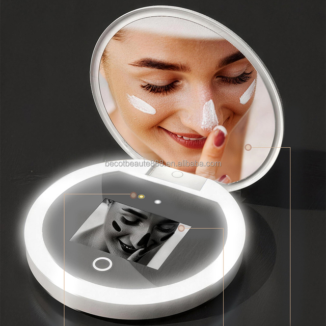 SC10 UV Camera UV Makeup Mirror Sunscreen Test Makeup Removal Observation Cosmetic Mirror Smart Beauty Machine Self Care Device