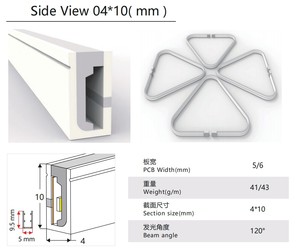 Chất lượng cao 3mm 4mm 6mm 2835 LED dải neon ánh sáng IP67 ngoài trời không thấm nước trang trí chiếu sáng linh hoạt Neon dải ánh sáng - Product Image 3