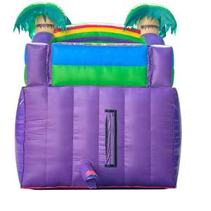 Yüzme havuzu islak su kaydırağı için havuz şişme su havuzu slaytlar ile 15 OZ PVC vinil küçük şişme su kaydırağı - Product Image 2