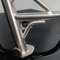 Accessoires moto Honda Beat Fi : Béquille centrale en acier inoxydable avec boulon à ressort et goupille