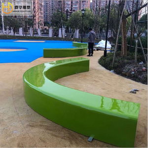 ชุดม้านั่งไฟเบอร์กลาส Jiahua Park Seating Series รูปทรงแปลกตา ทนทาน เหมาะสำหรับใช้งานกลางแจ้ง - Product Image 3