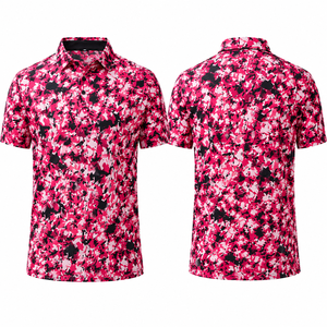 Camisetas de Polo de Golf de Alto Rendimiento Personalizadas, de Secado Rápido, con Estampado de Camuflaje, Tejido de Punto, Ropa Deportiva de Alta Calidad para Hombre, Premium - Product Image 2