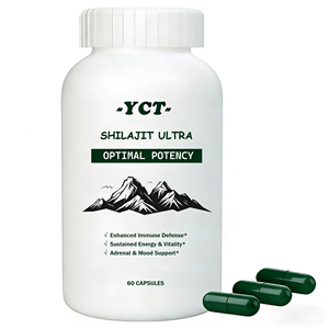 Capsule di Shilajit <span class=keywords><strong>Best</strong></span>-Seller, Confezione da 60 - Vendita all'Ingrosso Diretta dalla Fabbrica, Integratore Erboristico Puro dell'Himalaya per Energia e Vitalità - Product Image 1