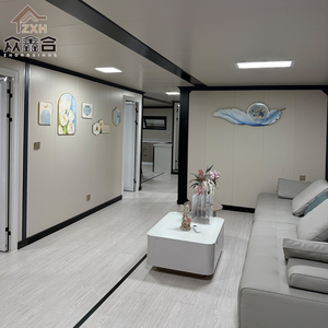 Bán buôn 20ft 40ft container nhà sang trọng 3 câu chuyện 3-6 phòng ngủ prefab biệt thự đúc sẵn tòa nhà văn phòng - Product Image 4