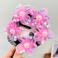 Couvertures de chignon de ballet en polyester pour filles Accessoires de filet à cheveux Snood pour danseurs et patinage