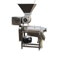 Industriële commerciële spiraalpers voor het vermalen van moerbeien, appels en peren, fruit- en groentepersmachine